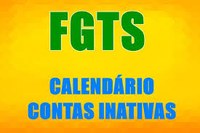Confira o calendário dos saques das contas inativas do FGTS.