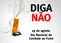  Dia Nacional de Combate ao Fumo é comemorado nesta segunda-feira, 29 de agosto.
