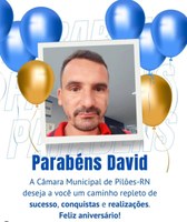 Feliz Aniversário, David!