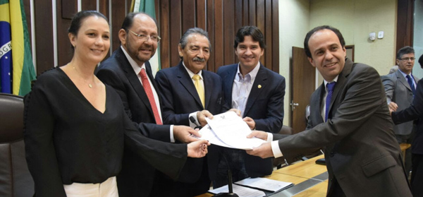 Governador em exercício encaminha à Assembleia Legislativa projeto de segurança.