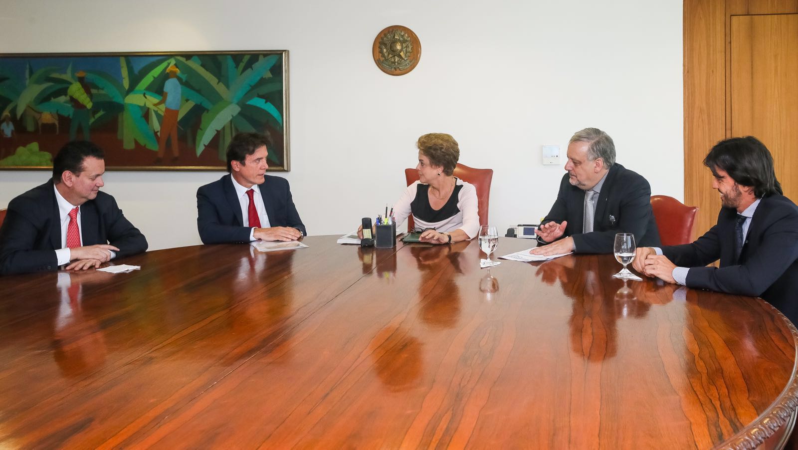 Governador se reúne com a presidente Dilma e apresenta os pleitos prioritários do RN.