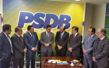 Presidente da Assembleia Legislativa assina ficha de filiação ao PSDB!