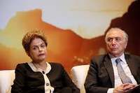 Presidente Dilma “proíbe” Temer de pisar no palácio.