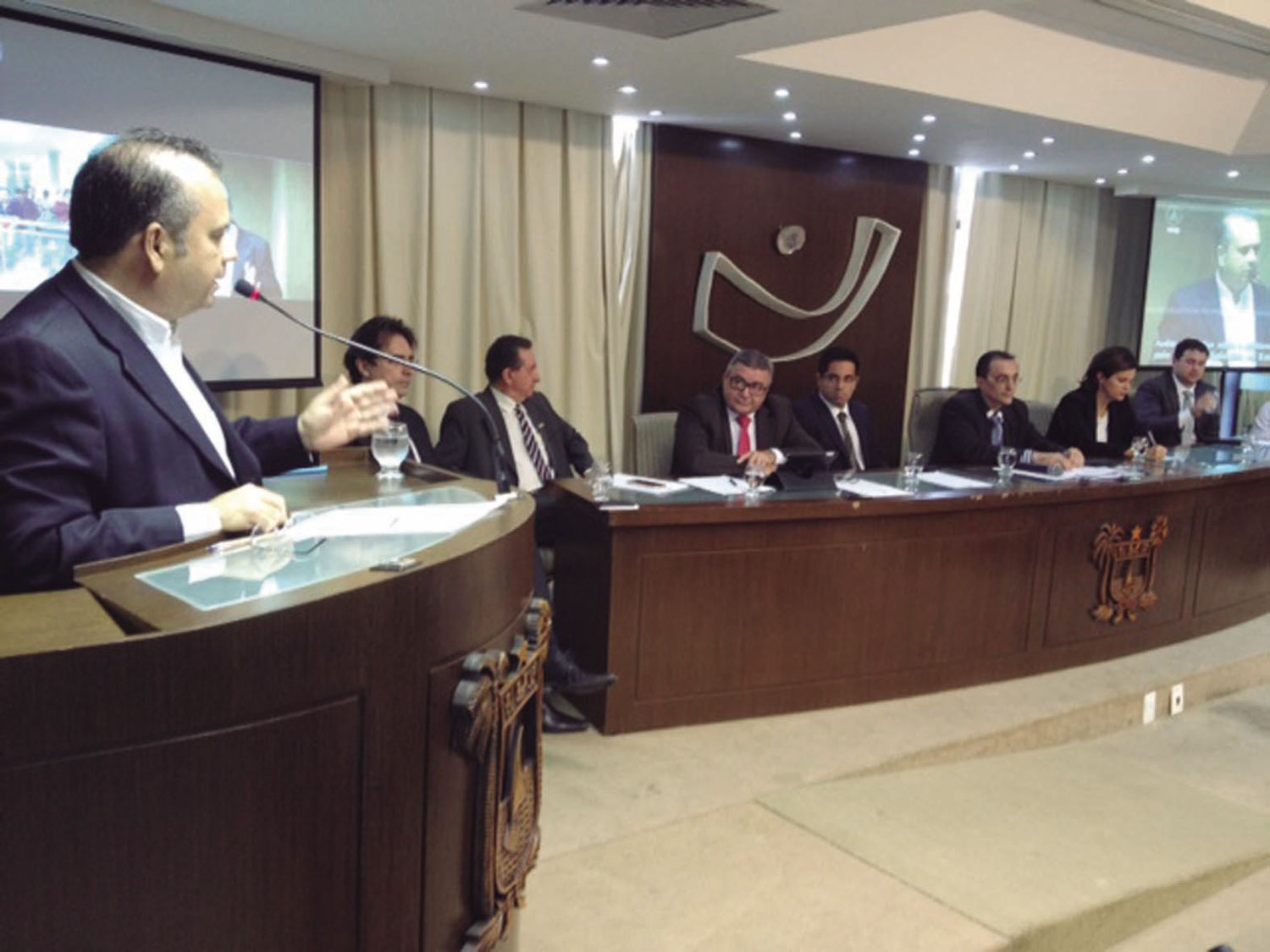 Rogério Marinho defende novo porto no RN em debate na Assembleia Legislativa.