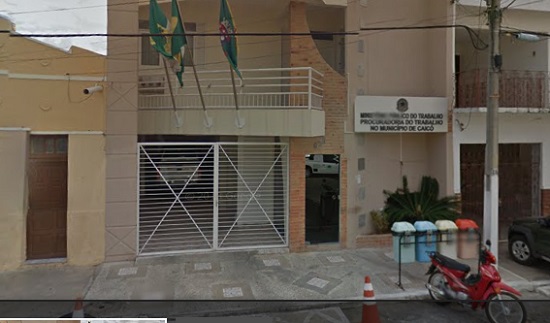 Unidade do Ministério Público do Trabalho será fechada em Caicó.